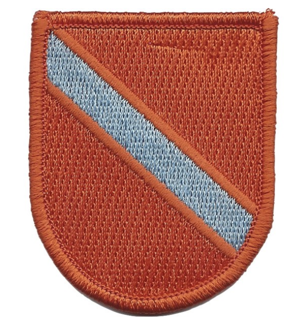 2.25" ARMY SPECIAL FORCES GROUP AVIATION FLASH EMBROIDERED PATCH