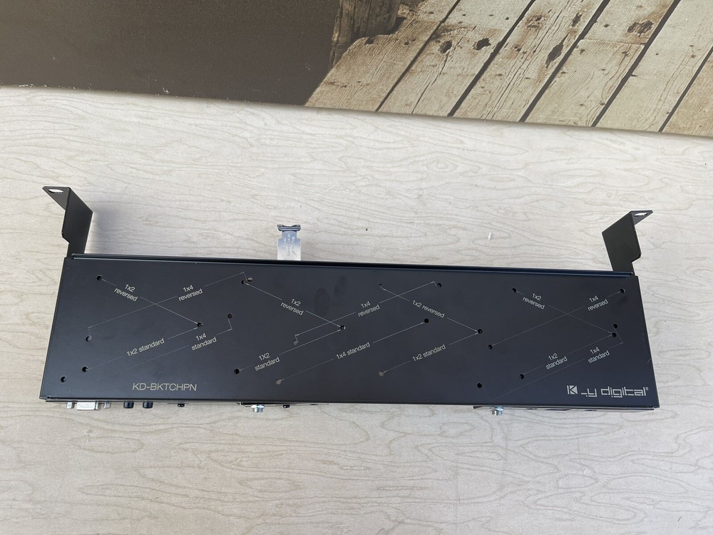 Key Digital KD-BKTCHPN Rack Mount Bracket with Extra Equipment