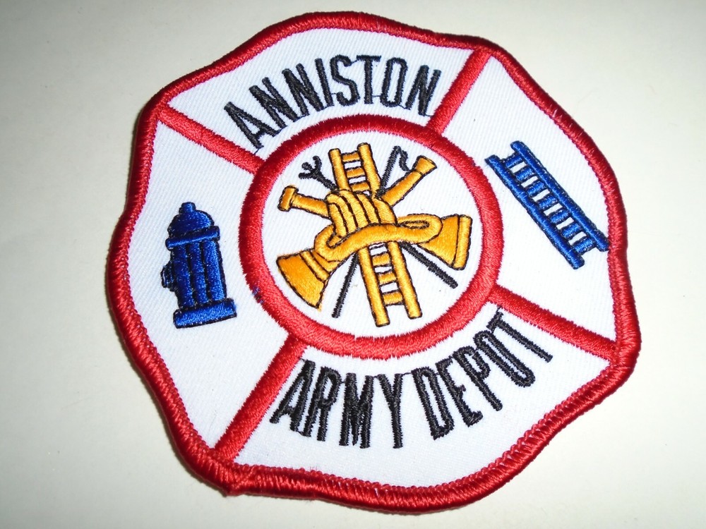US ANNISTON ARMY DEPOT Merrowed Edge Patch