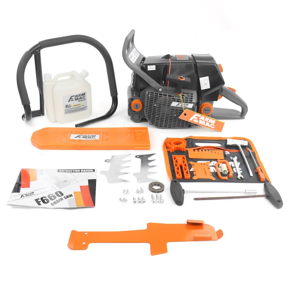 92cc High-End Version Gas Chainsaw Power Head Compatible with Stihl MS660 G660