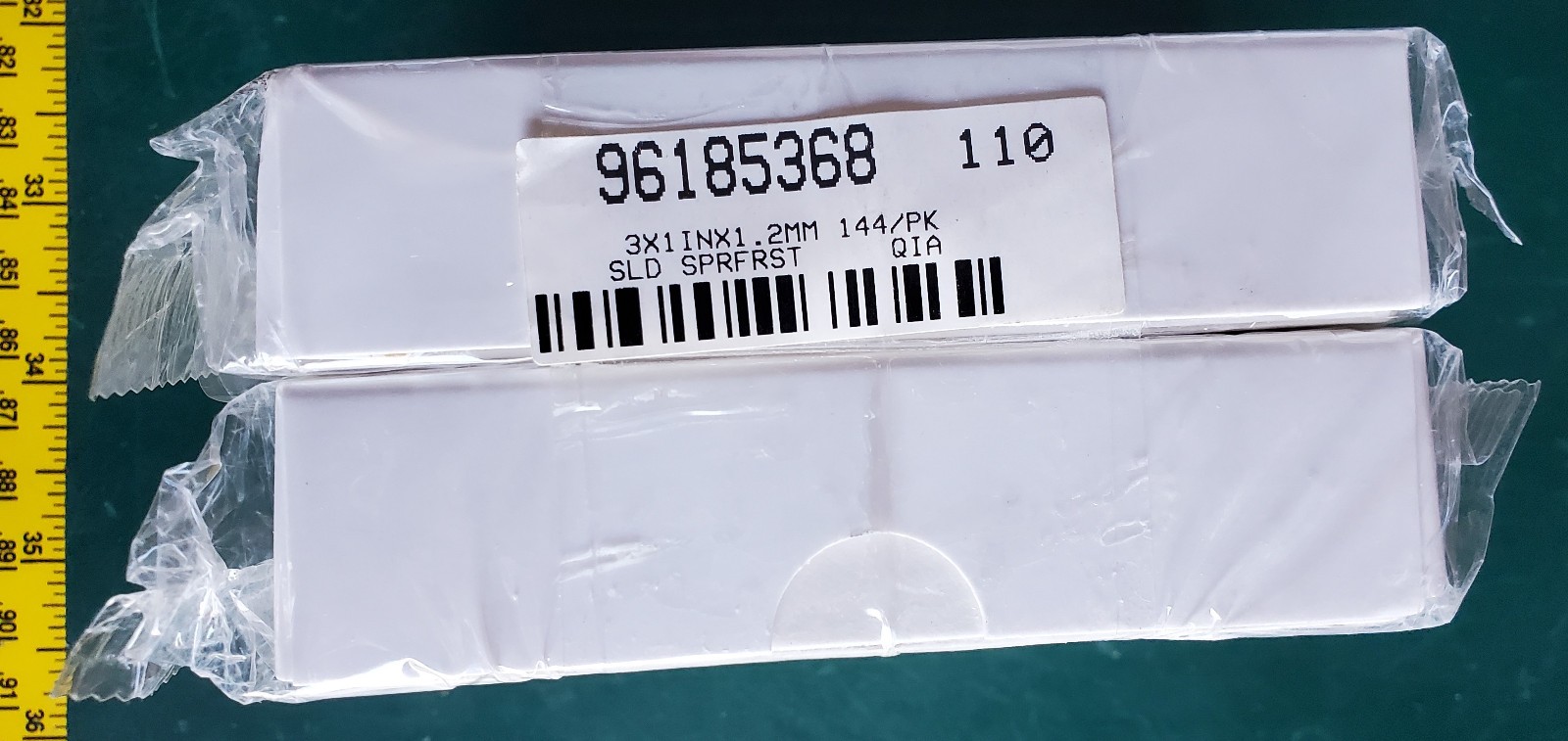 (144) FISHER Superfrost 3" x 1" x 1.2mm Microscope Slides 22042944