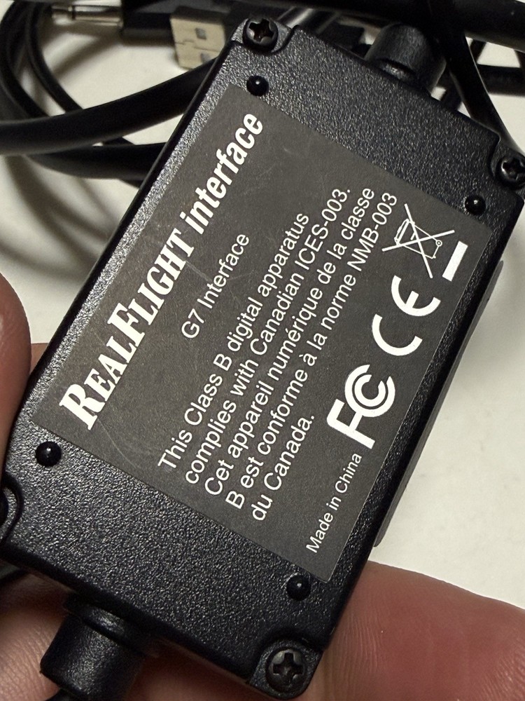 RealFlight RF8 Wired Interface (works with RF-X)