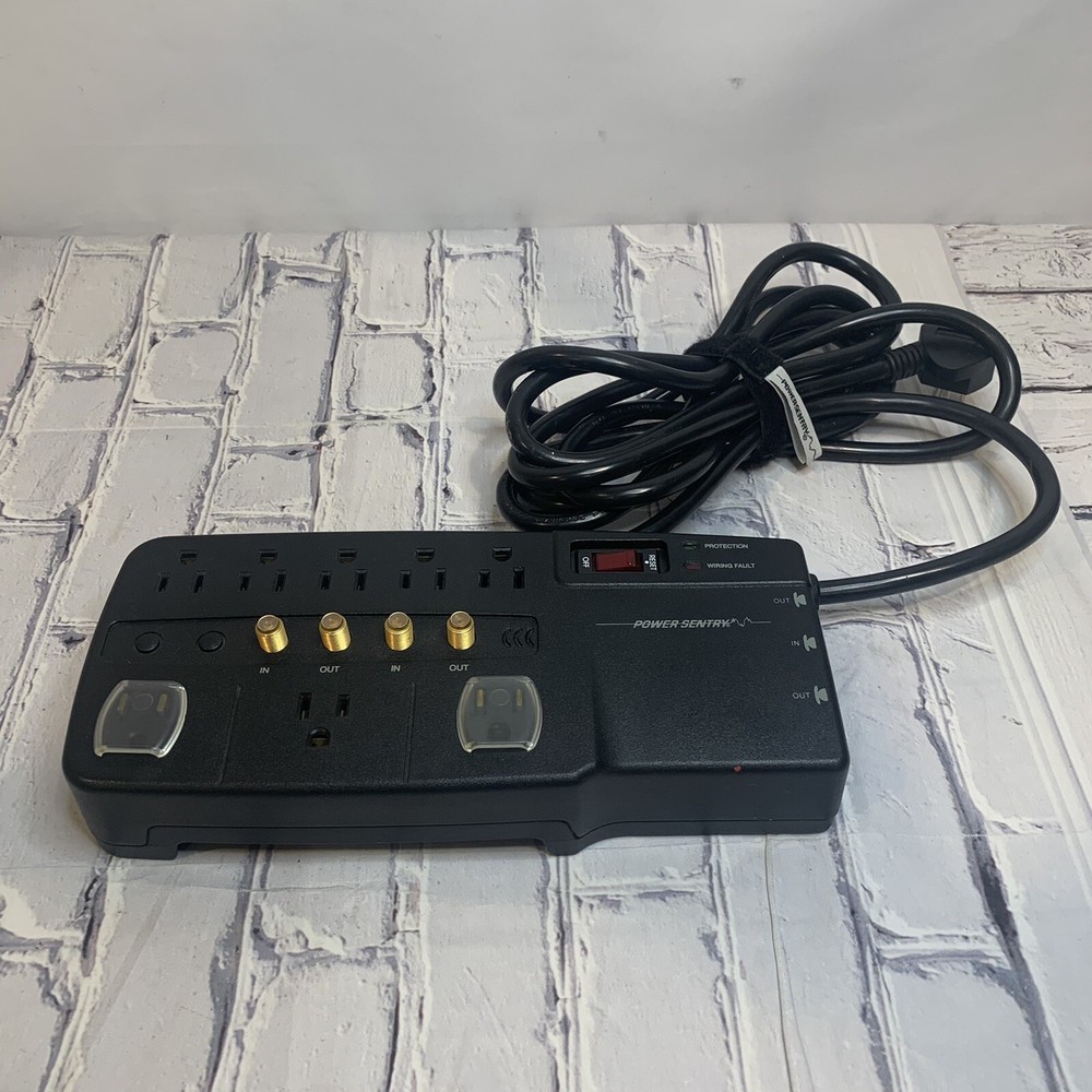 Power  Sentry - Surge Protector  - 01061 Black