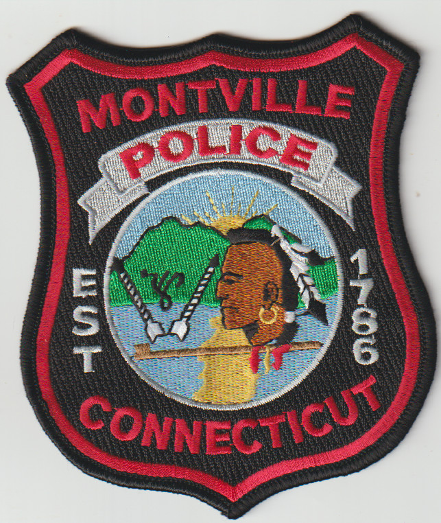 Montville CT patch non shield shape patch from Australia