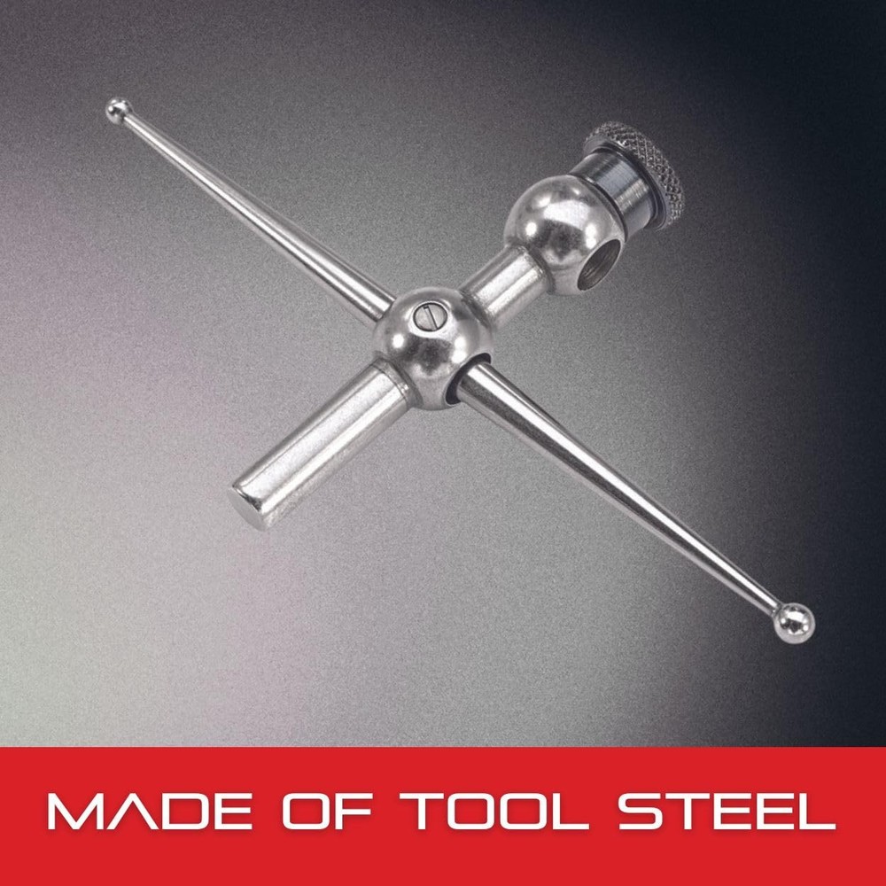 Starrett Universal Dial Test Indicator Attachment with Back Plunger for 196...