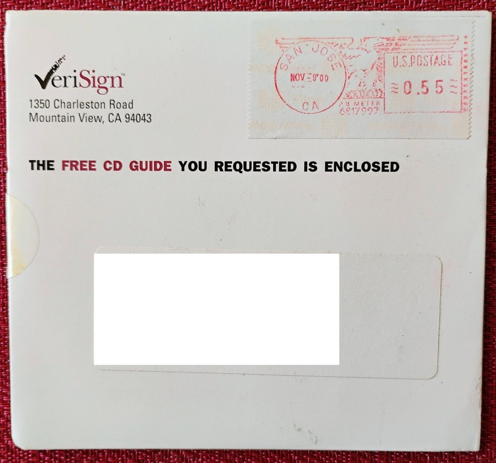 VeriSign on CD