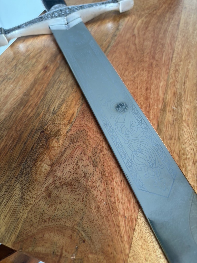 "Marto from Spain" Excalibur King Arthur Sword (With Original Booklet + Receipt)