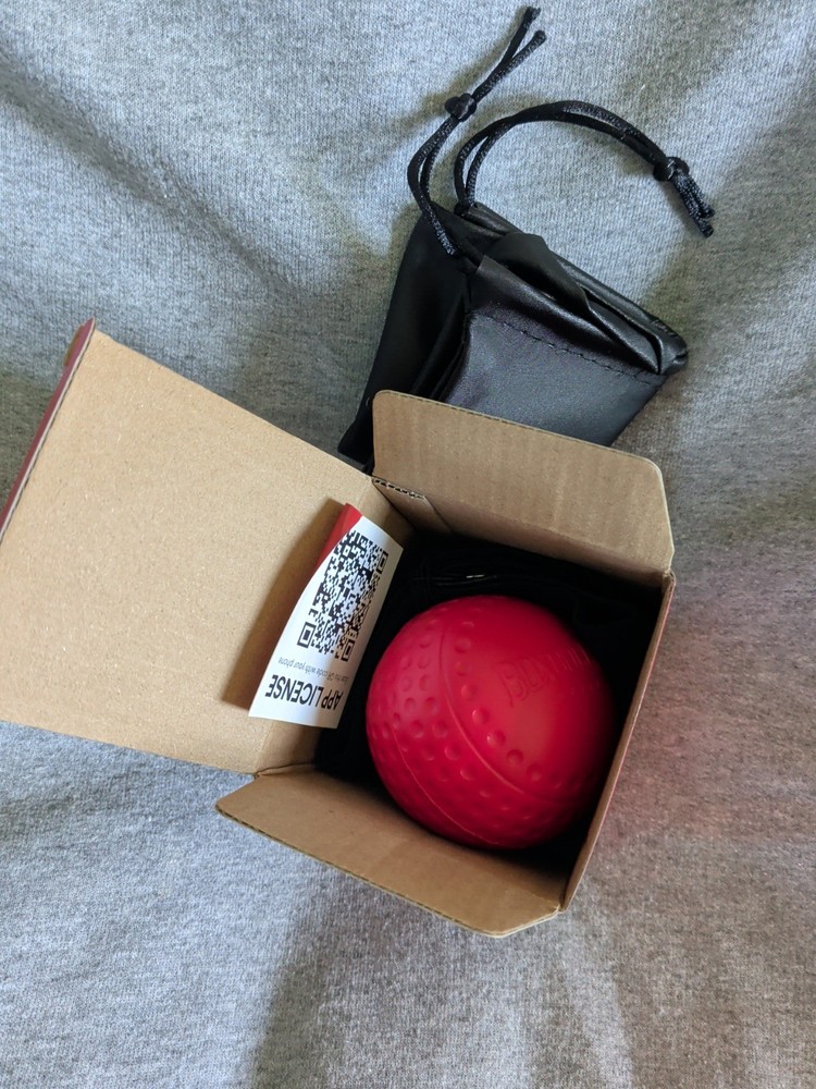 BOXBOLLEN Boxing Reflex Ball MMA/ Workout Game w/ Interactive App QR Code *NEW*