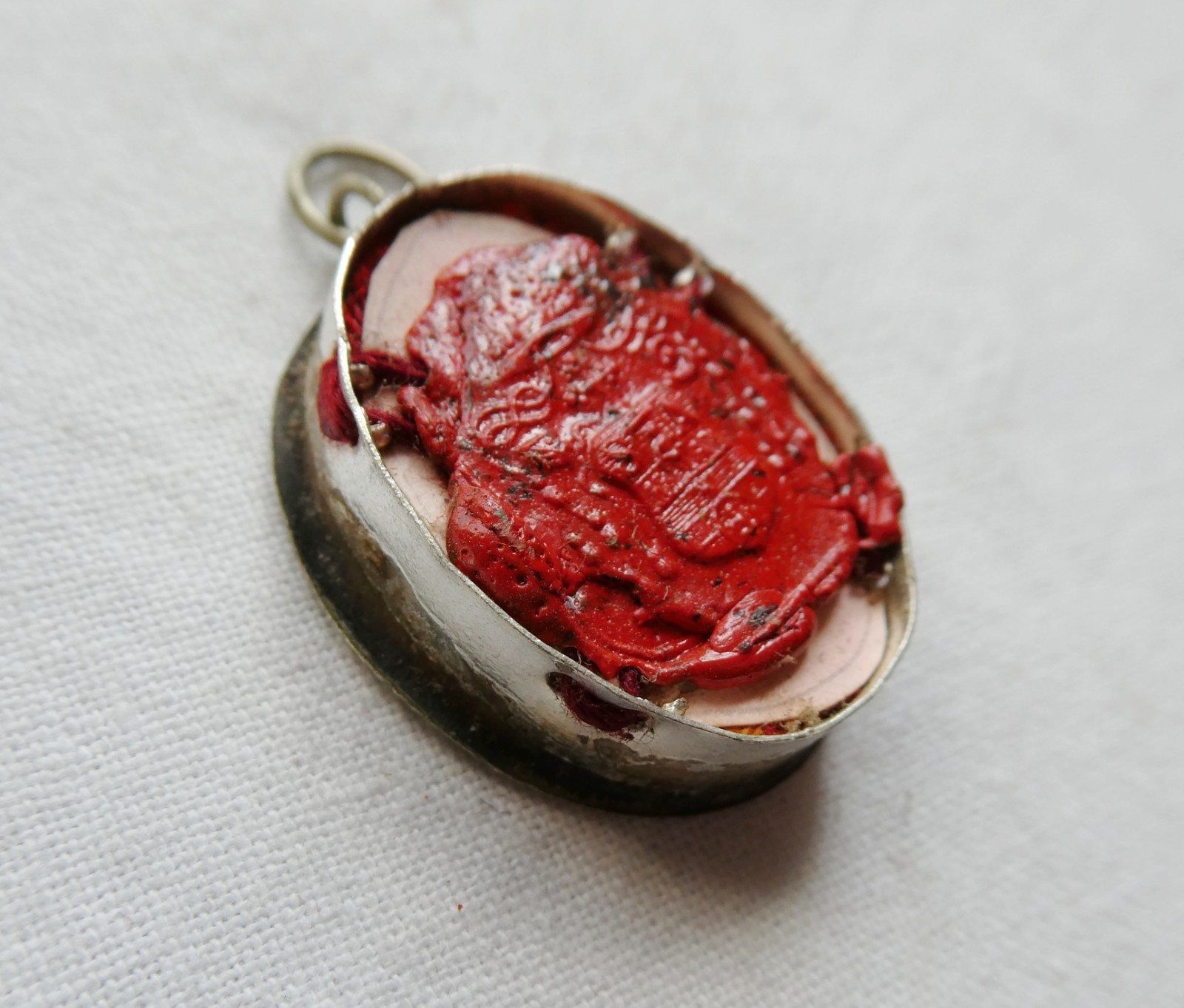 RARE RELIQUARY RELIC ST. DEFENDENS OF THEBES MARTYR SOLDIER OF THE THEBAN LEGION