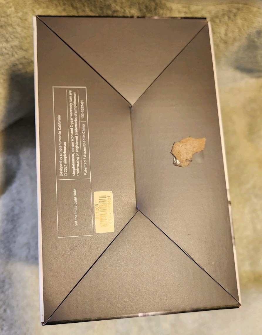 Simplehuman Rechargeable Sensor Pump 9 Oz Liquid Soap Dispenser Drip Proof new