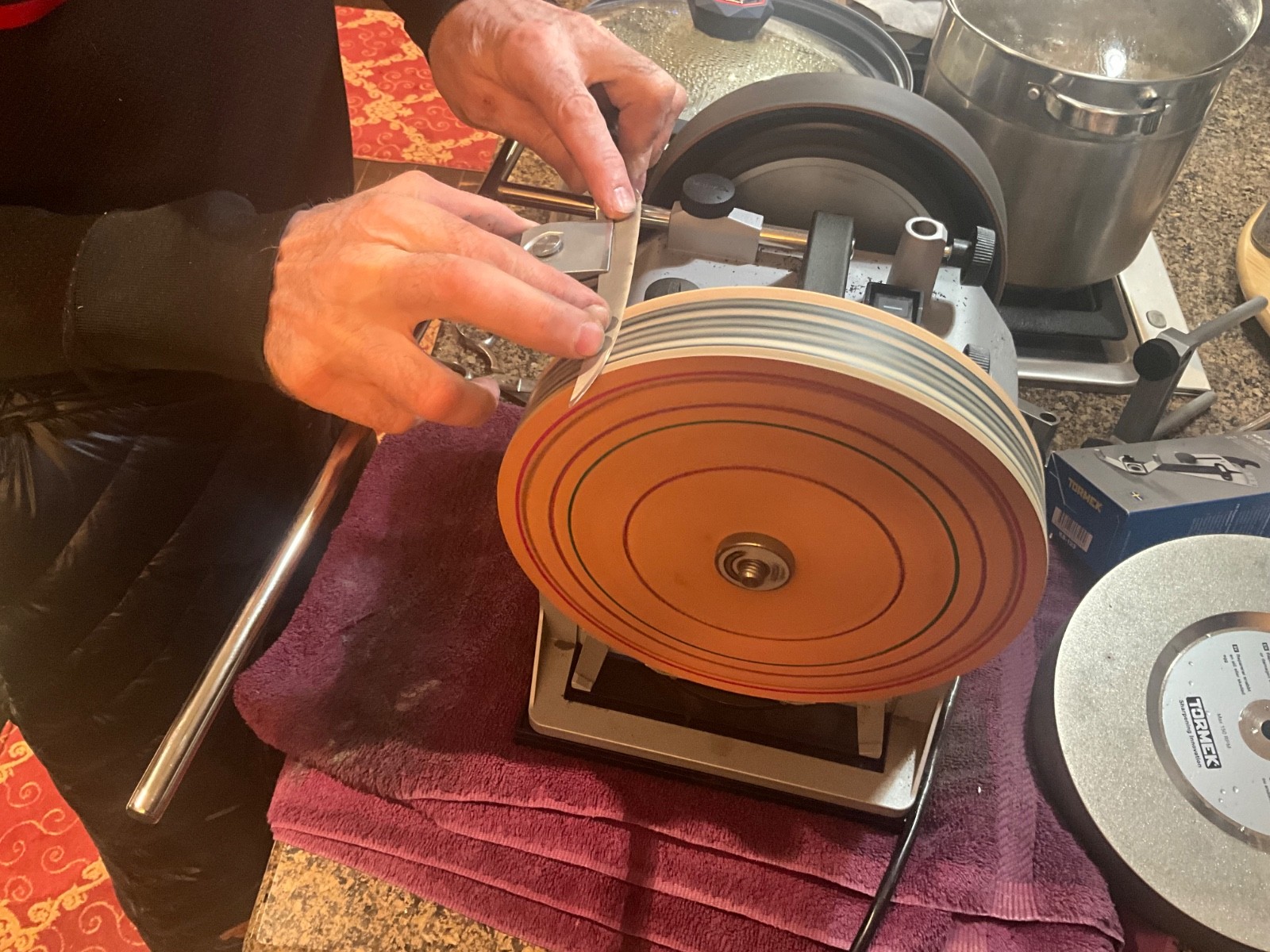 Tormek 8 10-Inch Leather Honing Wheel, New, Free Shipping