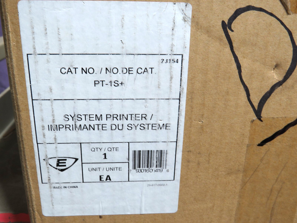 Edwards EST PT-1S+ System Event Printer, 120/240VAC [CTD]