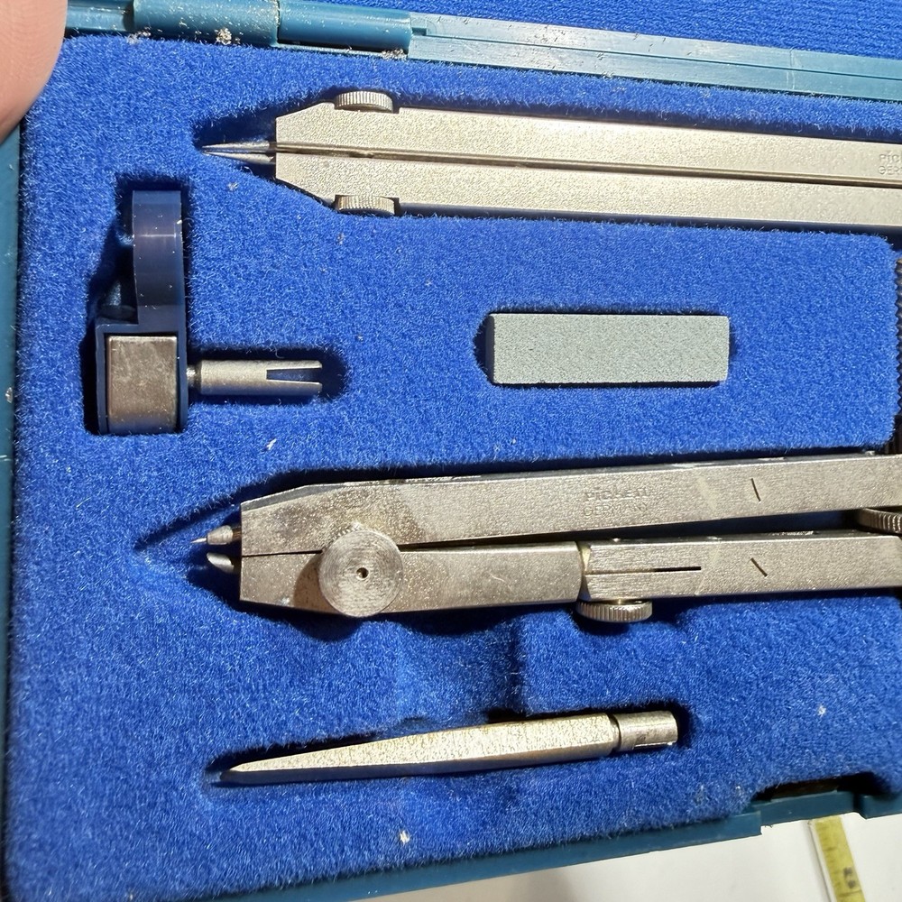 Pickett Compass Drafting Set 1506 N Kit Complete W. Germany