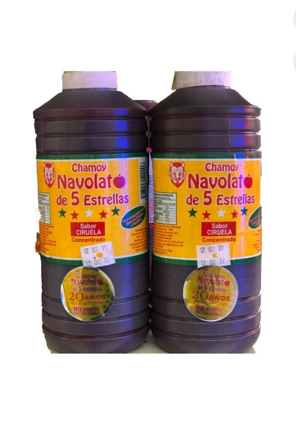 Chamoy Navolato Sauce Plum Flavor 560gr 2/pack