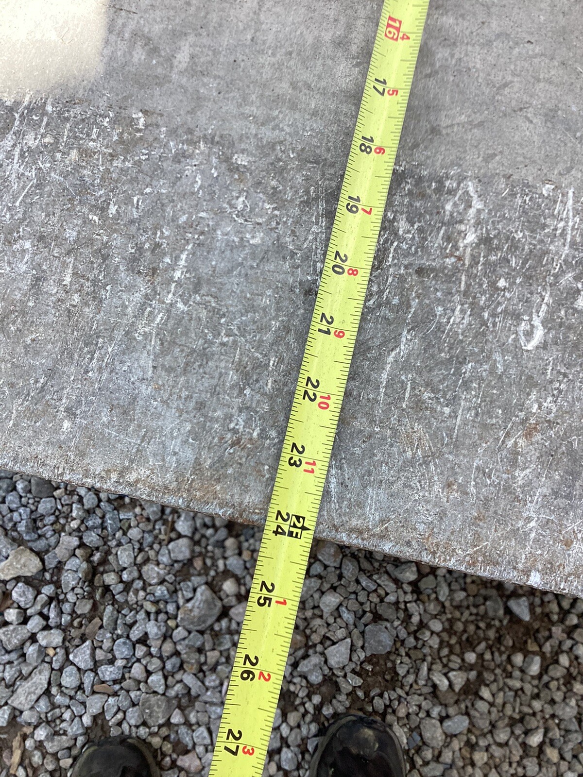 1 Magcoa TRS-3624 Aluminum 3’x24” x3/8” thick