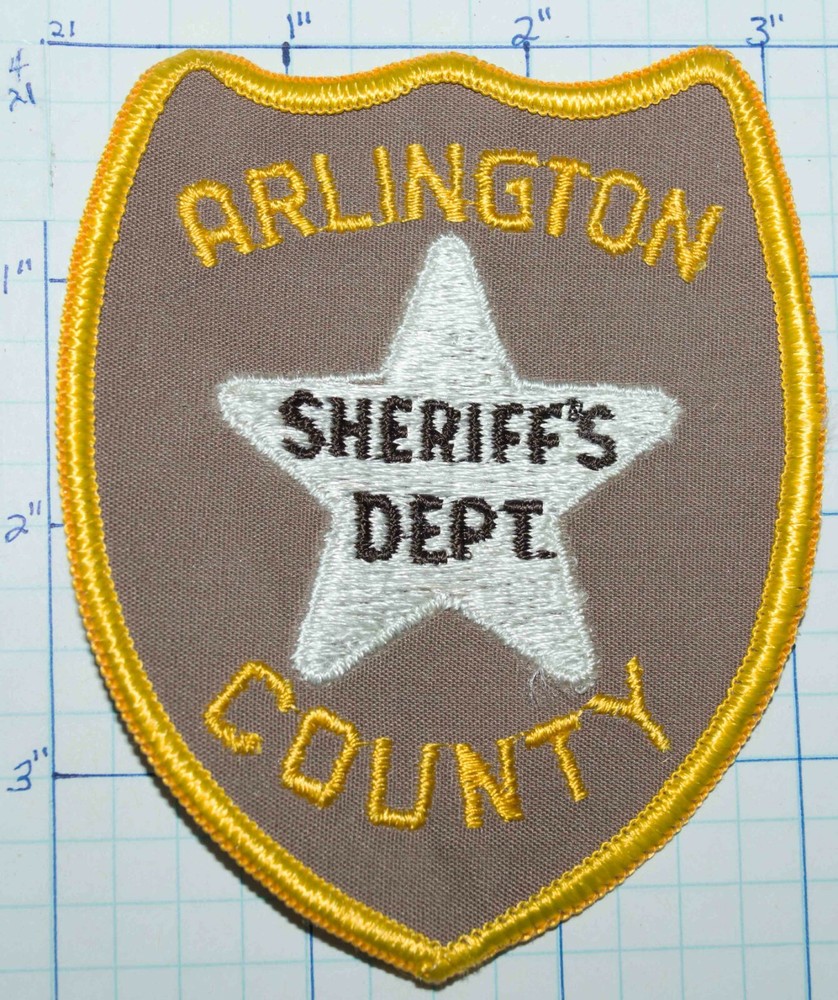 VIRGINIA, ARLINGTON COUNTY SHERIFF'S DEPT 3.75" PATCH