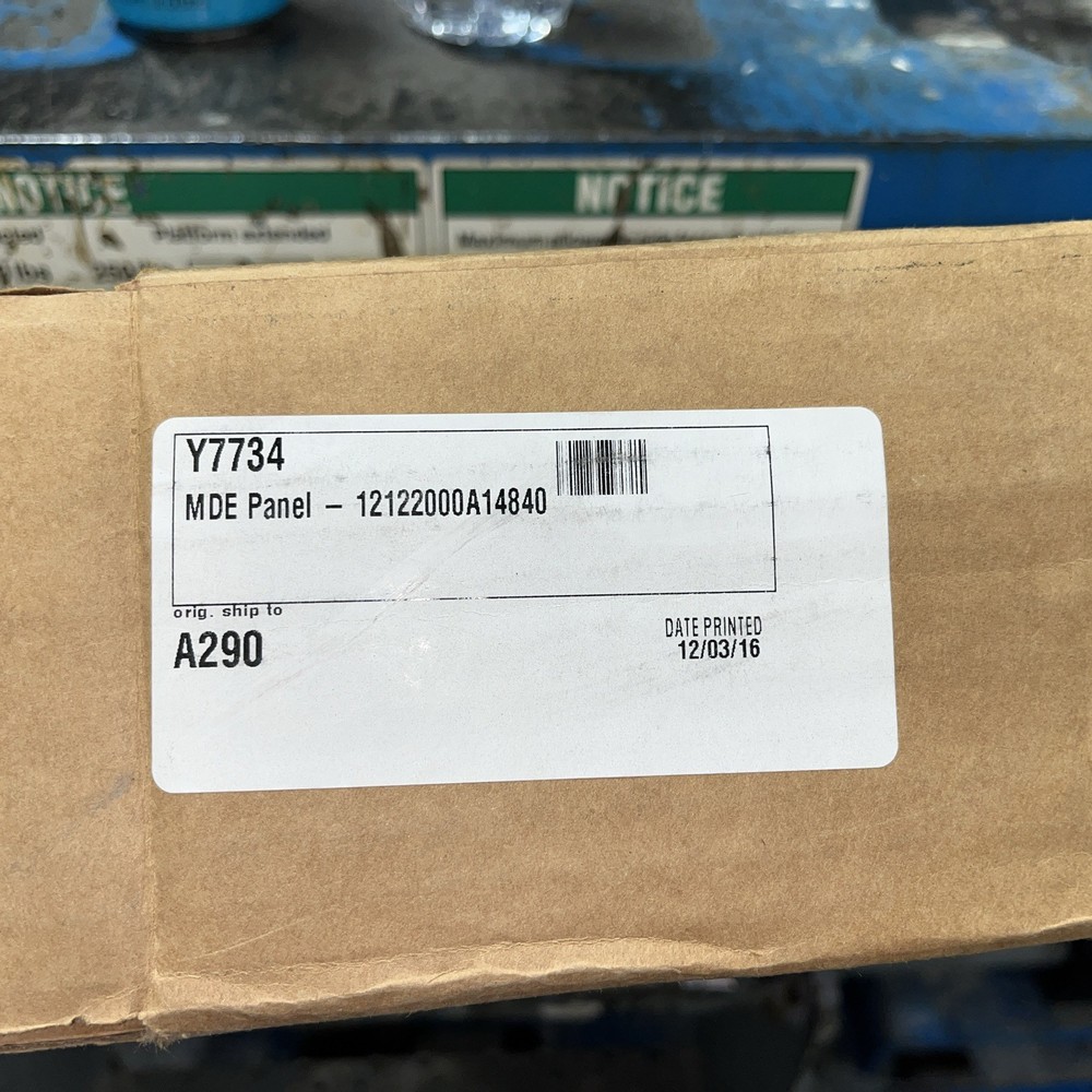 Lennox MDE Mini Split High Wall Head Panel Part # Y7734