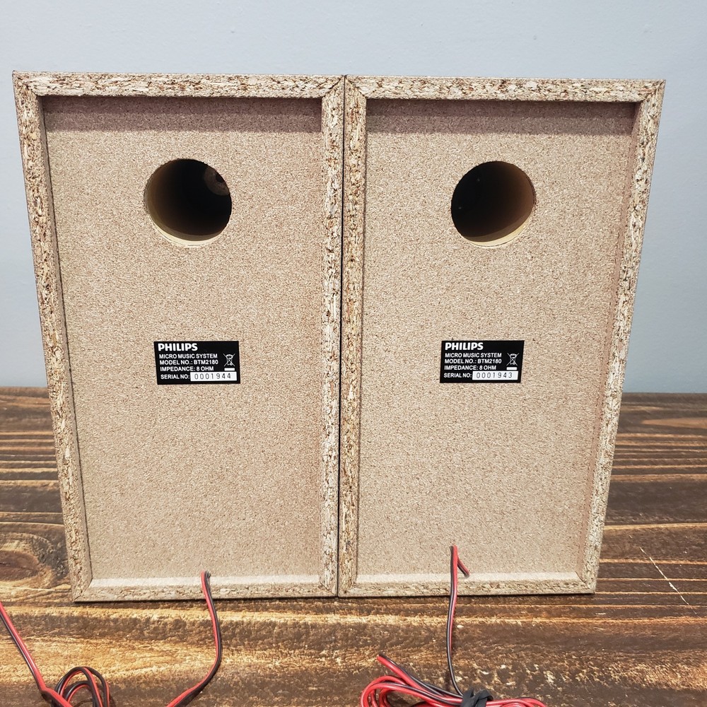 Philips BTM2180 Micro Music System Bluetooth CD MP3 USB Tested