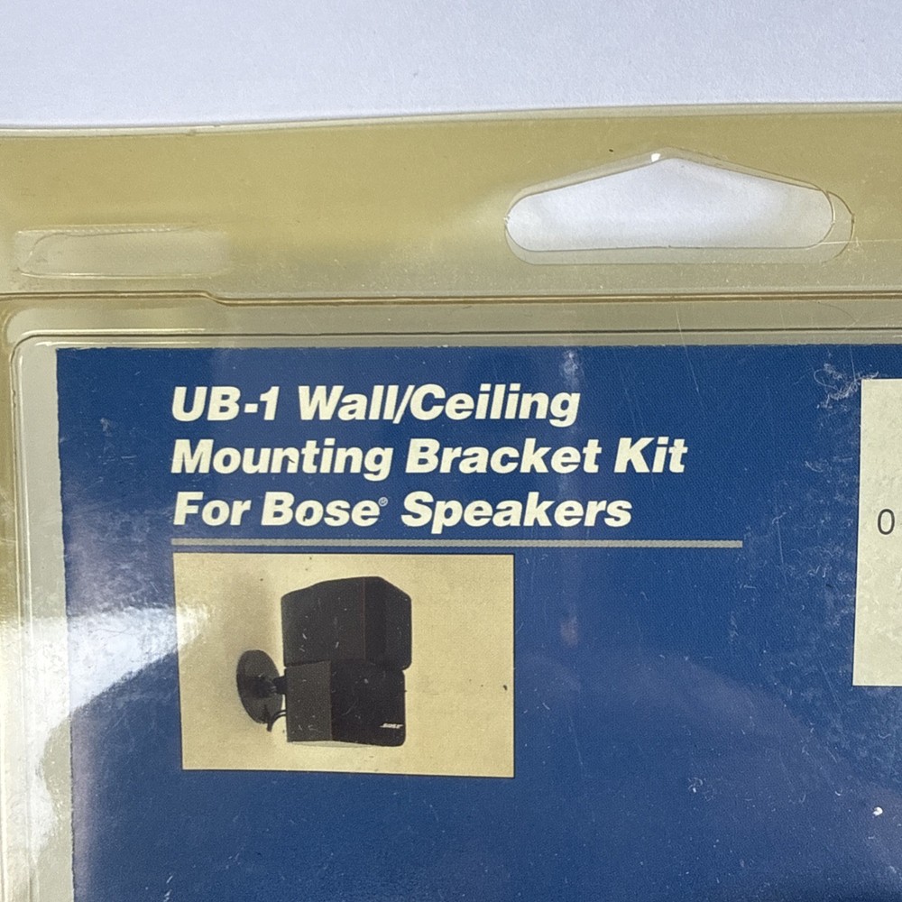 Bose UB-1 Speaker Wall/Ceiling Mount Kit - NEW - Damaged Packaging NOS