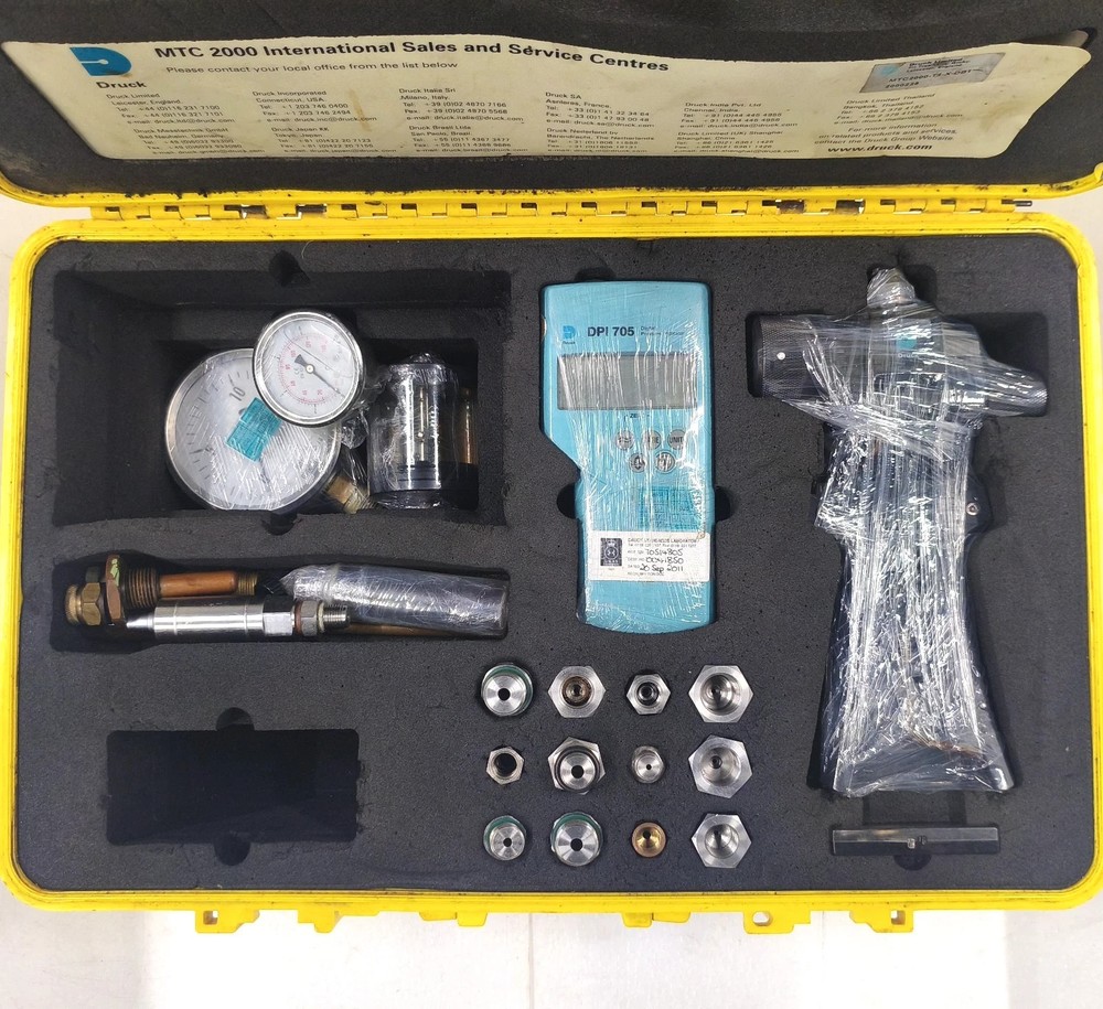 DRUCK MTC2000 CALIBRATION SET MTC2000-T1-X-DB1
