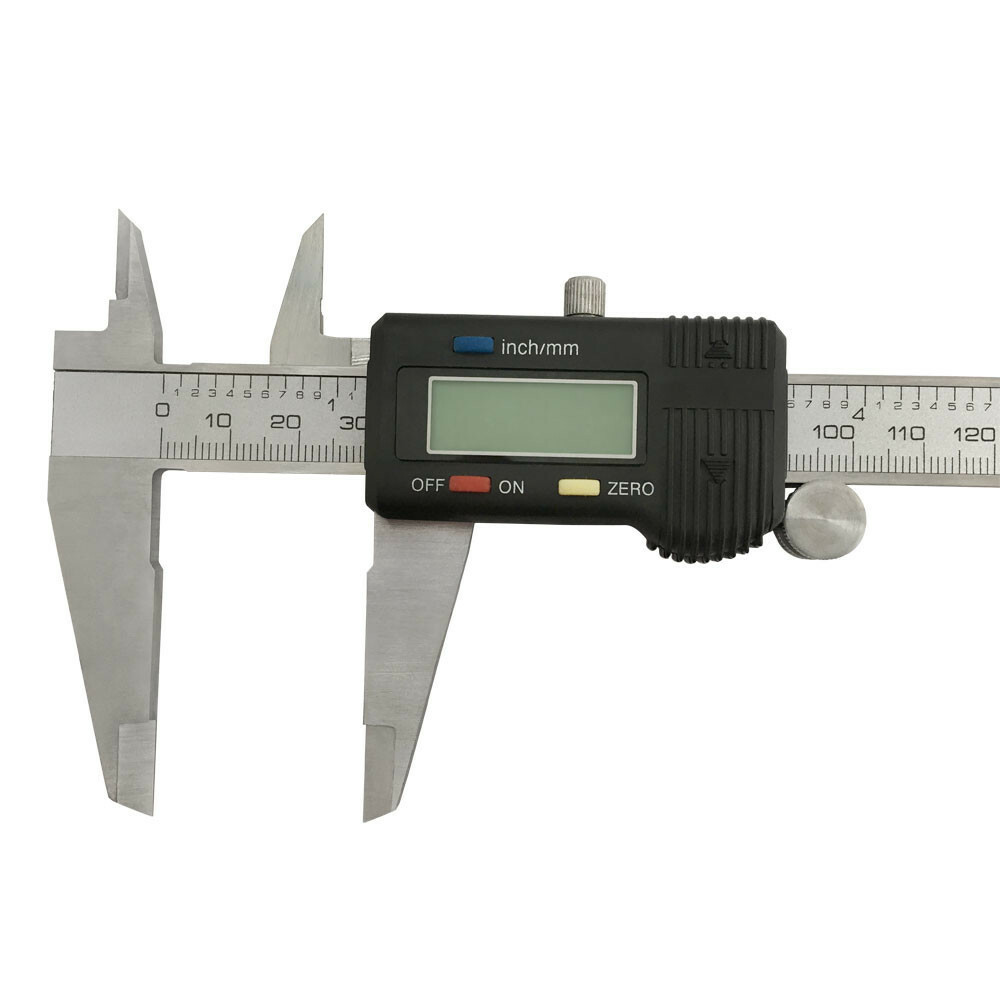 8 Inch Electronic Digital Caliper Range 0-8"/0-200mm Large LCD