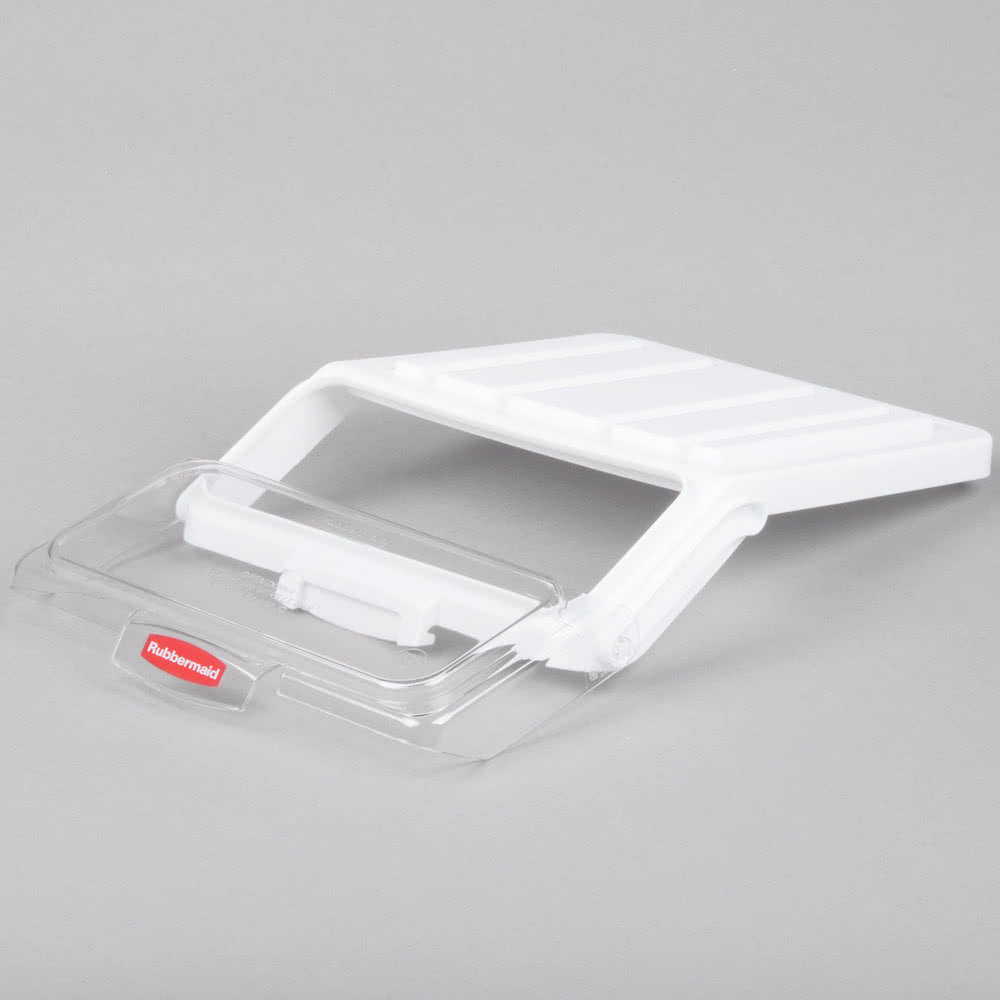 Rubbermaid 2.6 Gallon ProSave Shelf Ingredient Bin with 1/2 Cup Measuring Scoop