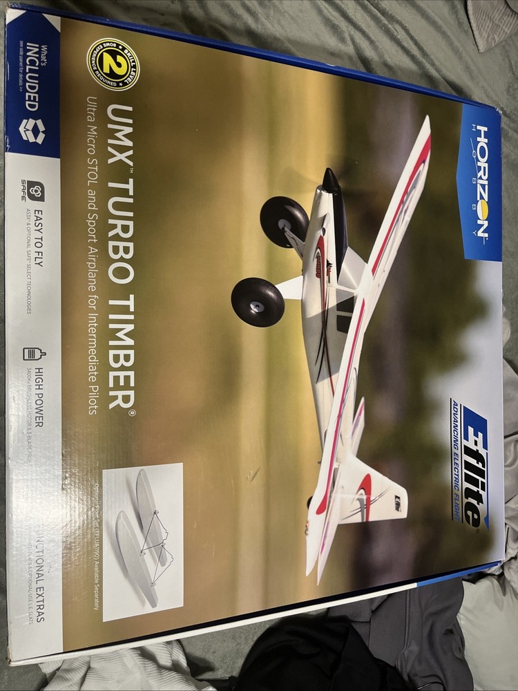 E-Flite EFLU6950 UMX Turbo Timber BNF Basic Airplane Arr