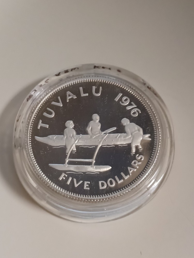 1976 Tuvalu 5 Dollar