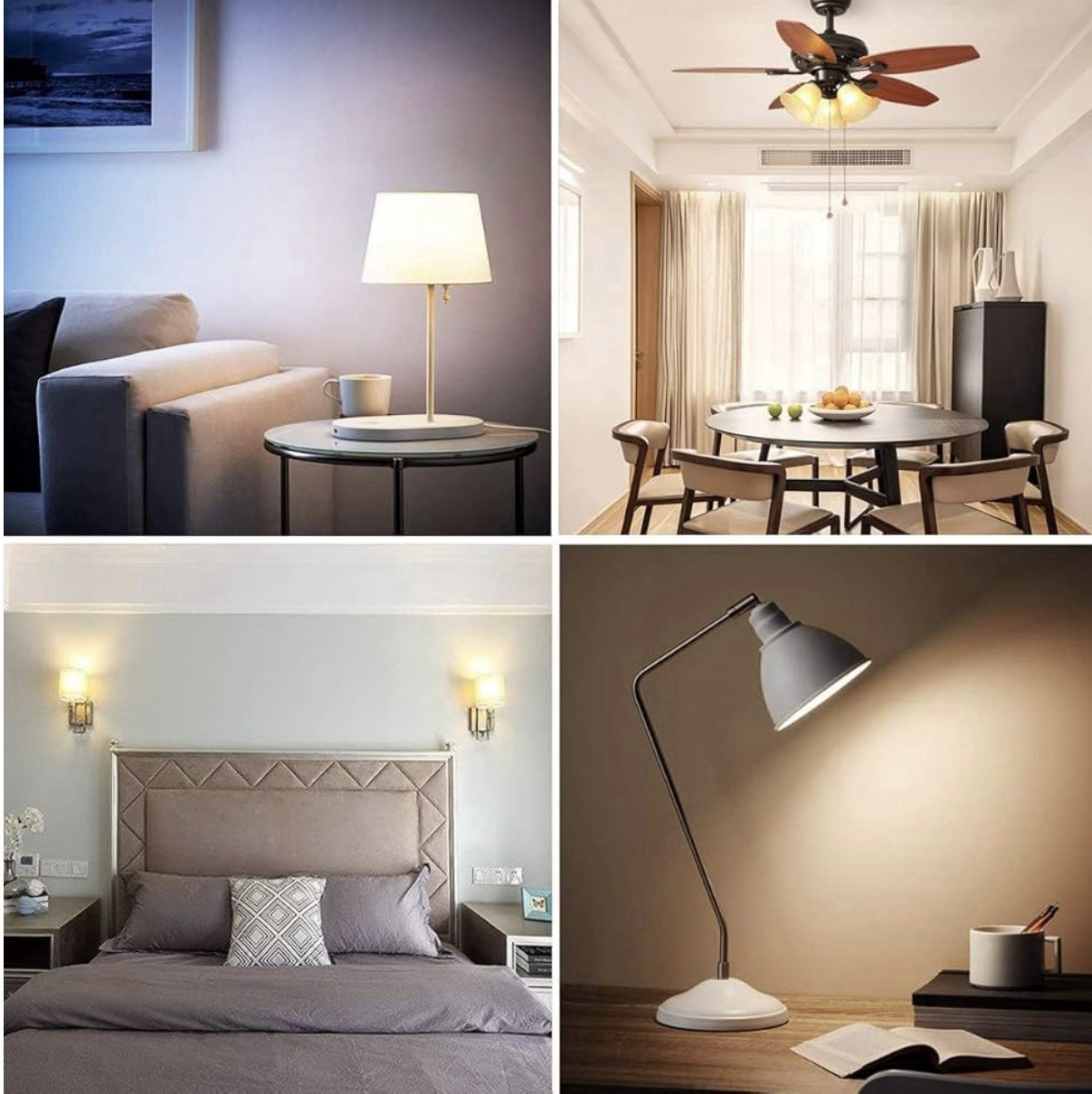 10 Pack E12 B11 LED Color Changing Candle Light Bulbs,450 Lumen, 5Watt