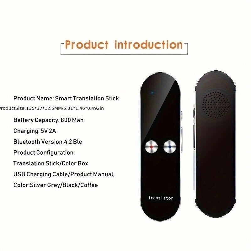 K8 Intelligent Speech Learning 68 Languages Translator