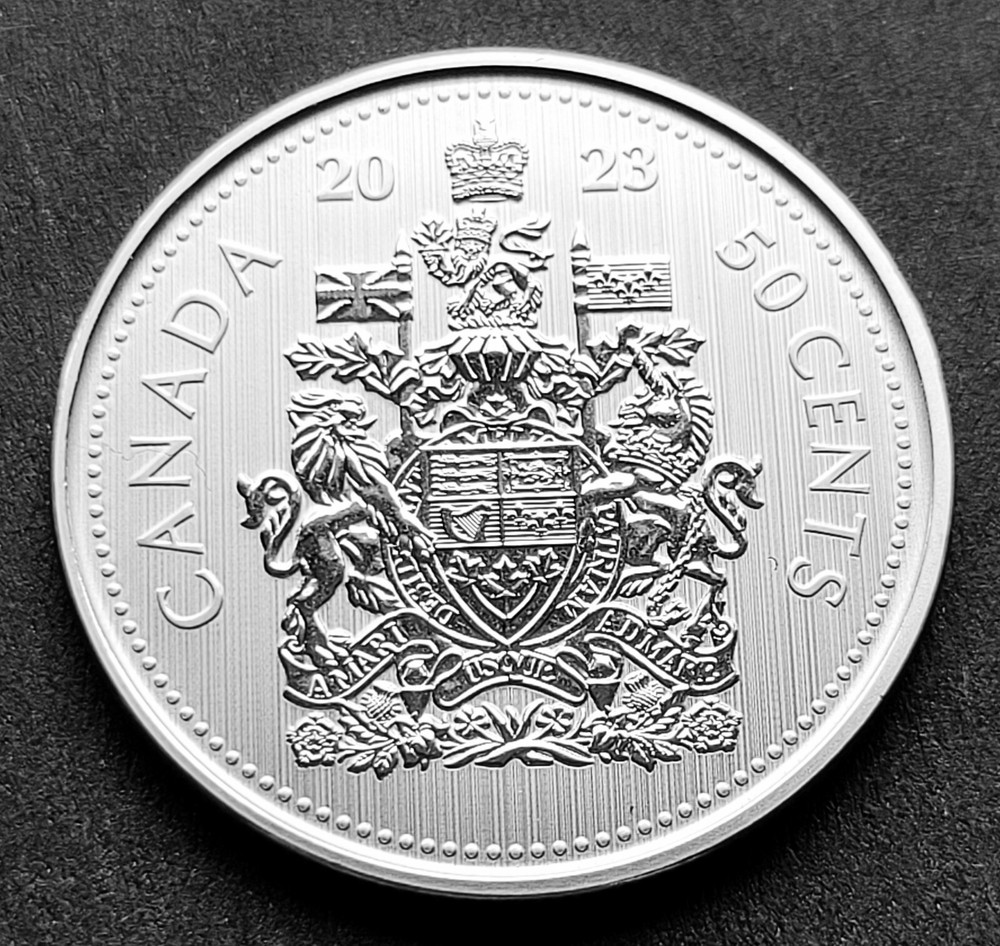 *** CANADA  50  CENTS  2023  ***  SPECIMEN  ***
