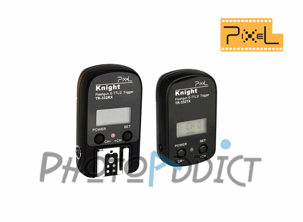 PIXEL TR-332 -40%! Knight Canon - TTL Trigger Flash SET