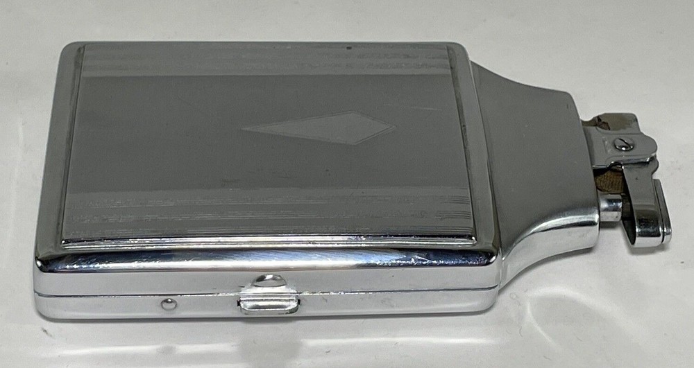 RONSON MASTERCASE CIGARETTE CASE AND LIGHTER - ORIGINAL BOX - CIRCA 1955