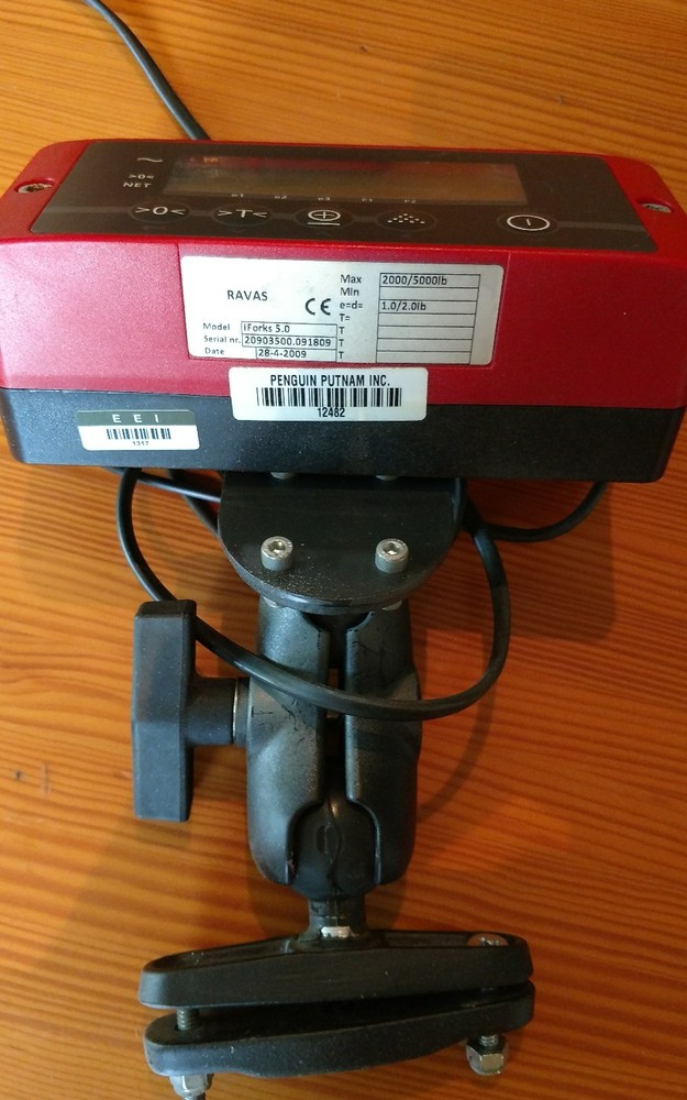Ravas iforks 5.0 2000/5000lb controller & mount & cable