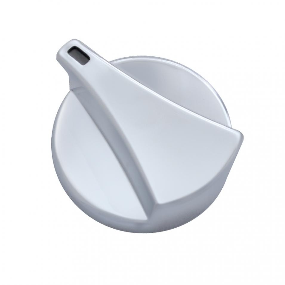 Peterbilt Chrome Plastic Timer Knob - Plain