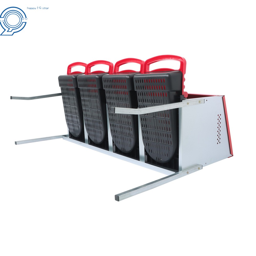 Roll Out Chicken Nesting Boxes For Laying Eggs Coop 4 Compartment