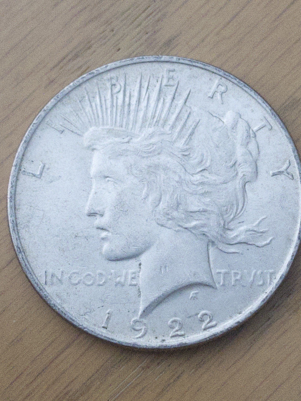 90% Silver Peace Dollars, Circulated, Lot Of 7. Give Peace a Chance!