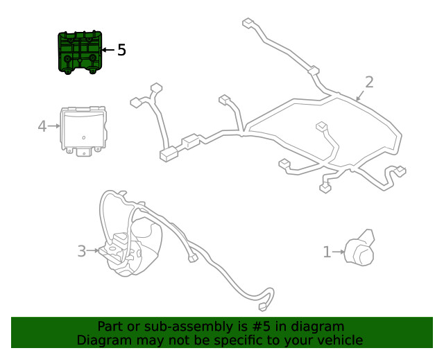 Genuine Ford Bracket M1PZ-14D189-B