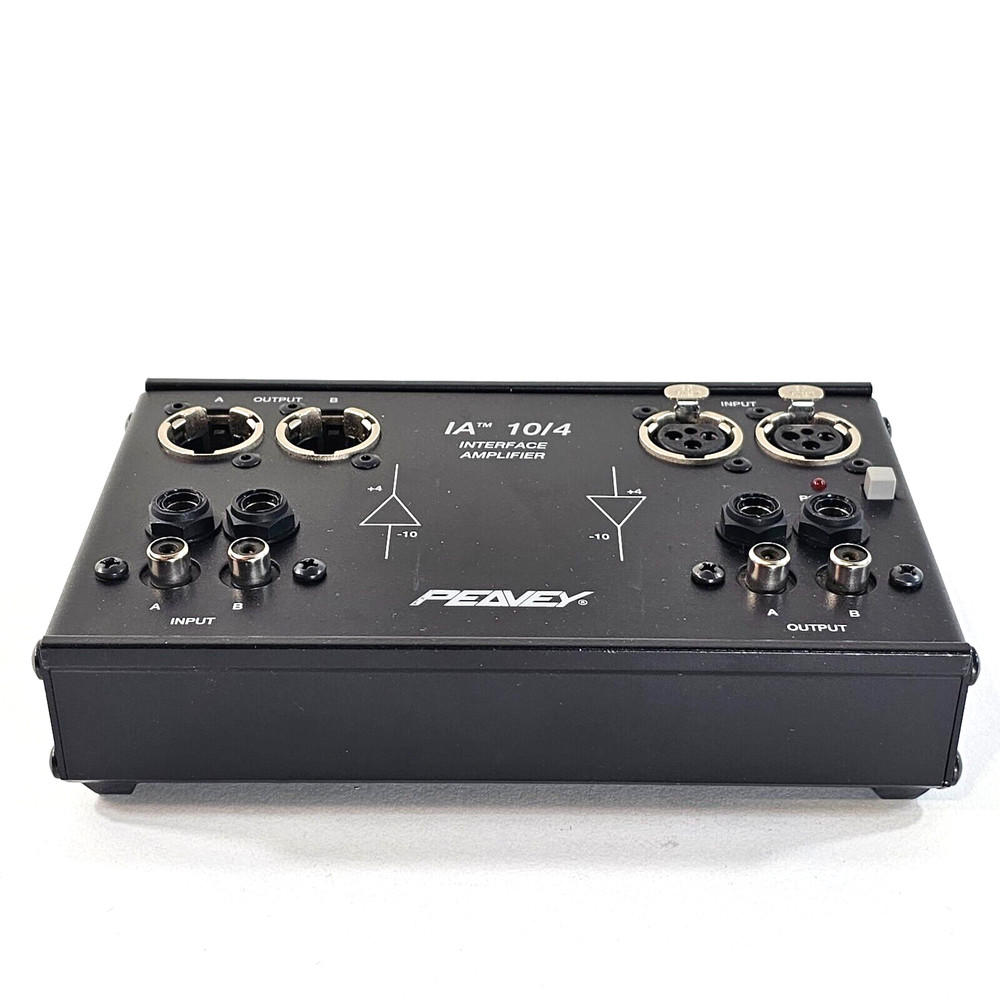 Peavey IA 10/4 Microphone Interface Amplifier with Box - Tested