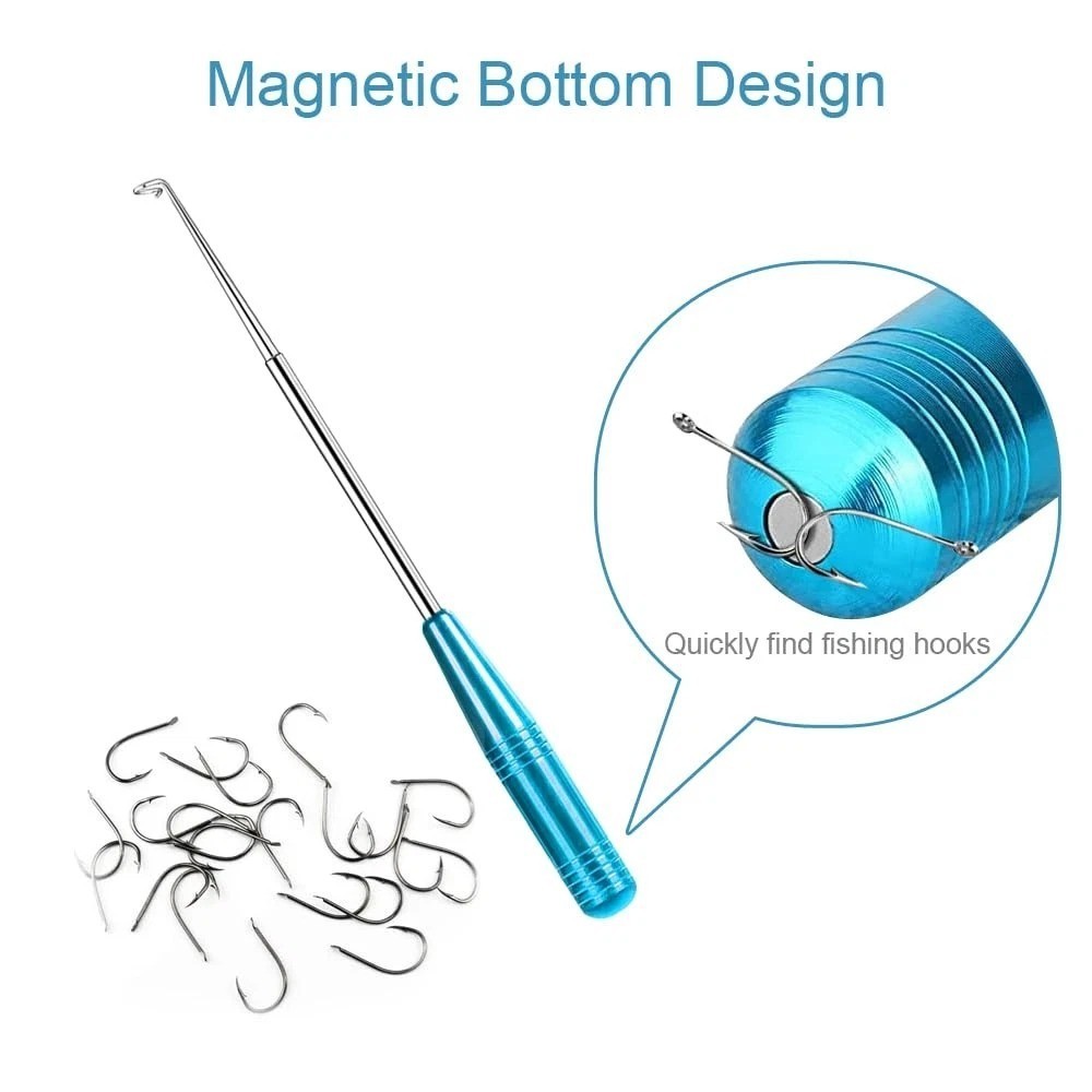 Fish Hook Remover Tool 4 Pack Quick Removal Device w/ Storage Case