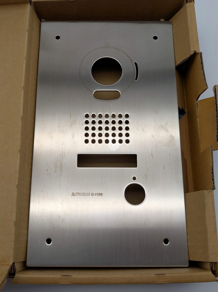 AIPhone IS-IPDVF Video Intercom Door Station Vandal Resistant Front Panel Only