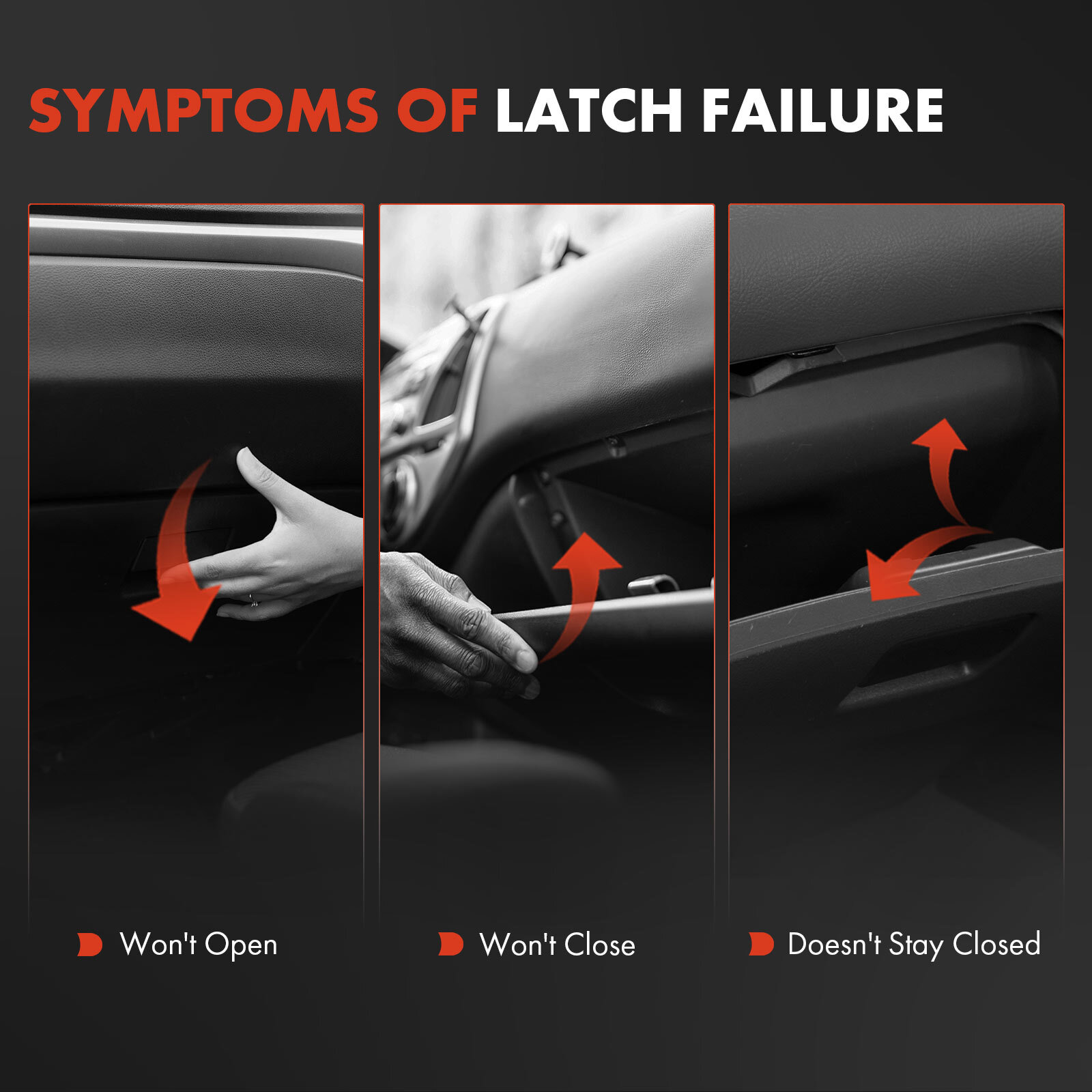 Glove Box Handle Latch for Honda CR-V 2002-2006 Element 2003-2007 Sport Utility