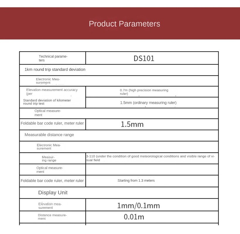 Digital Electronic Dumpy Level High-precision Digital Display Engineering Survey