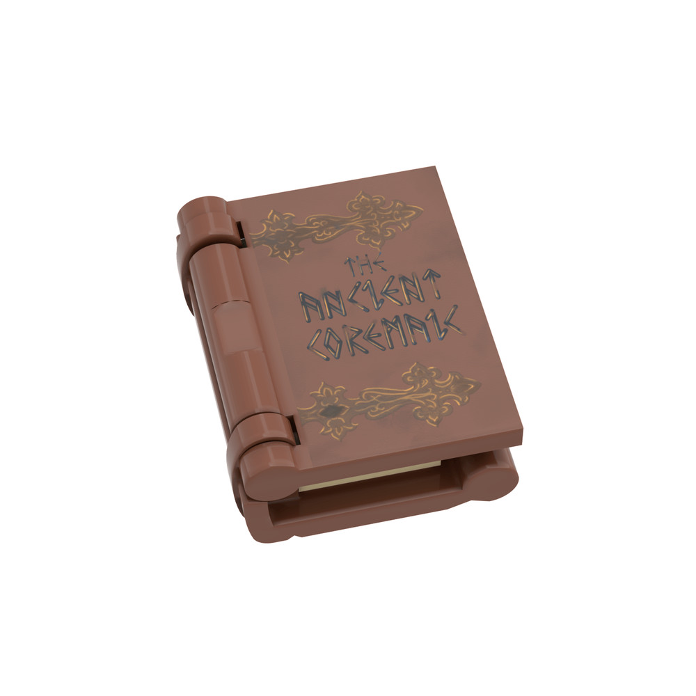 "The Ancient Coremaic" Book - Light Side - Minifig Accessory - Custom Printed