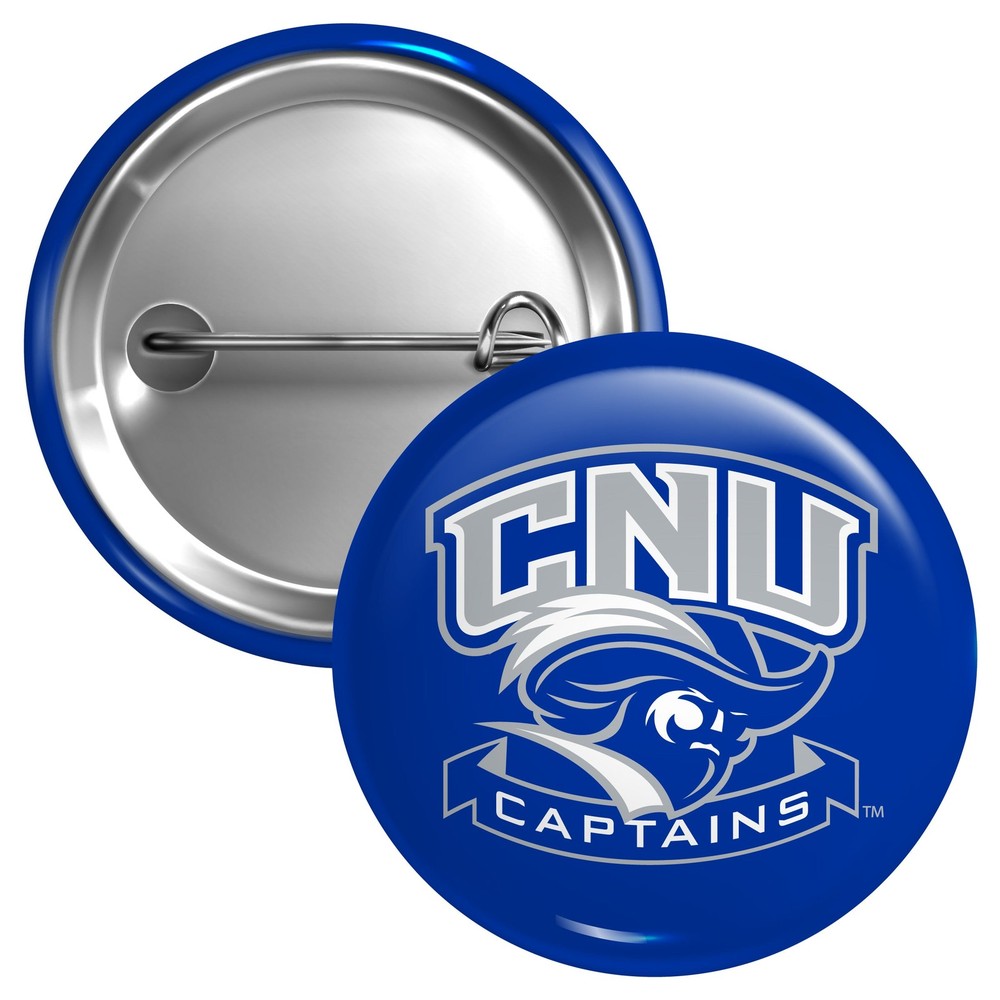 Christopher Newport Captains Button Pin - 3 Size Options