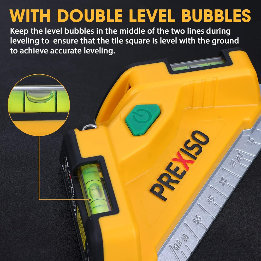65Ft Green Beam Laser Level & 100Ft Rechargeable Dual Module Tool