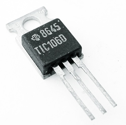 TIC106D TEXAS INSTRUMENTS SILICON CONTROLLED RECTIFIER (25/PK)