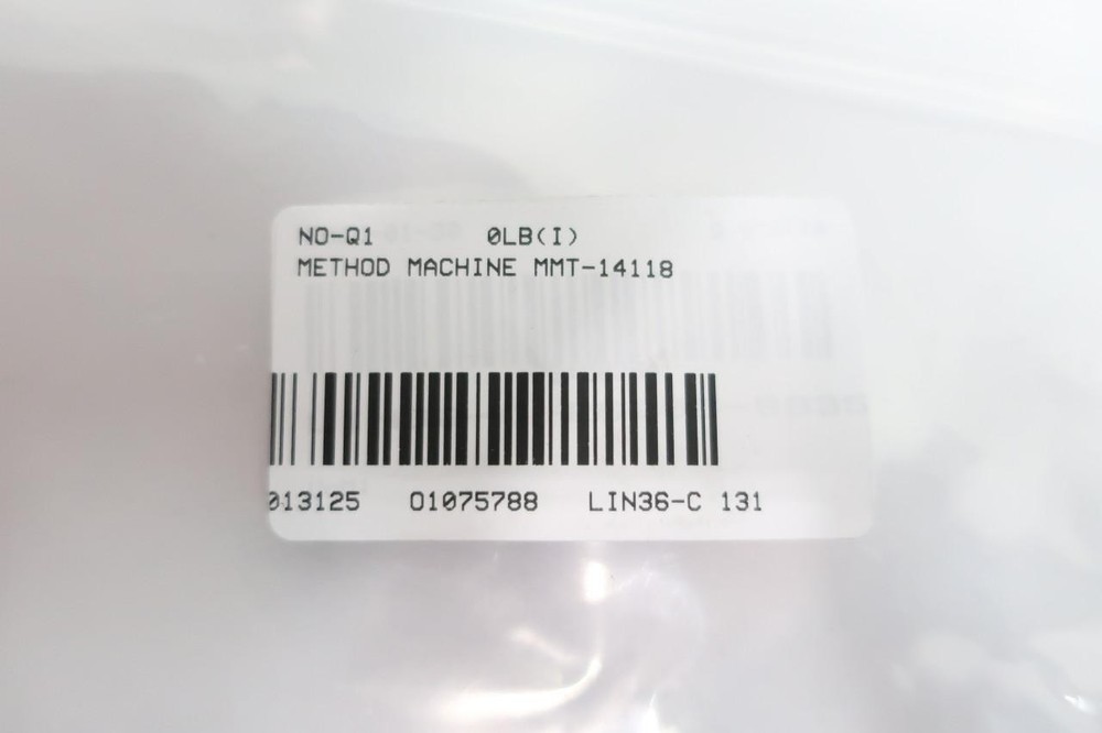 Method Machine MMT-14118 Hydraulic Filter