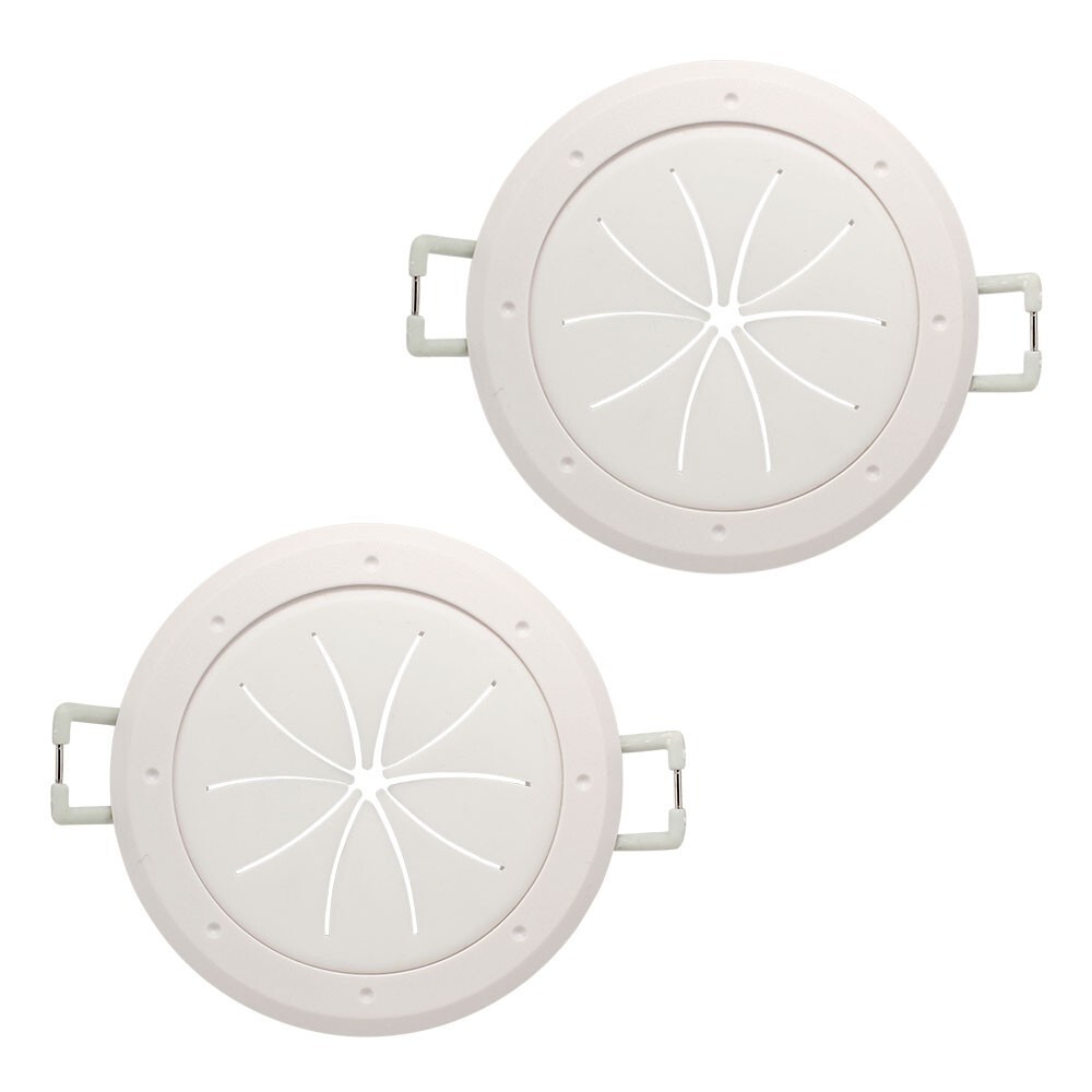 Construct Pro™ Speedy’Z™ Spring-Lock 2″ Cable Pass Through Port (White, Pair)