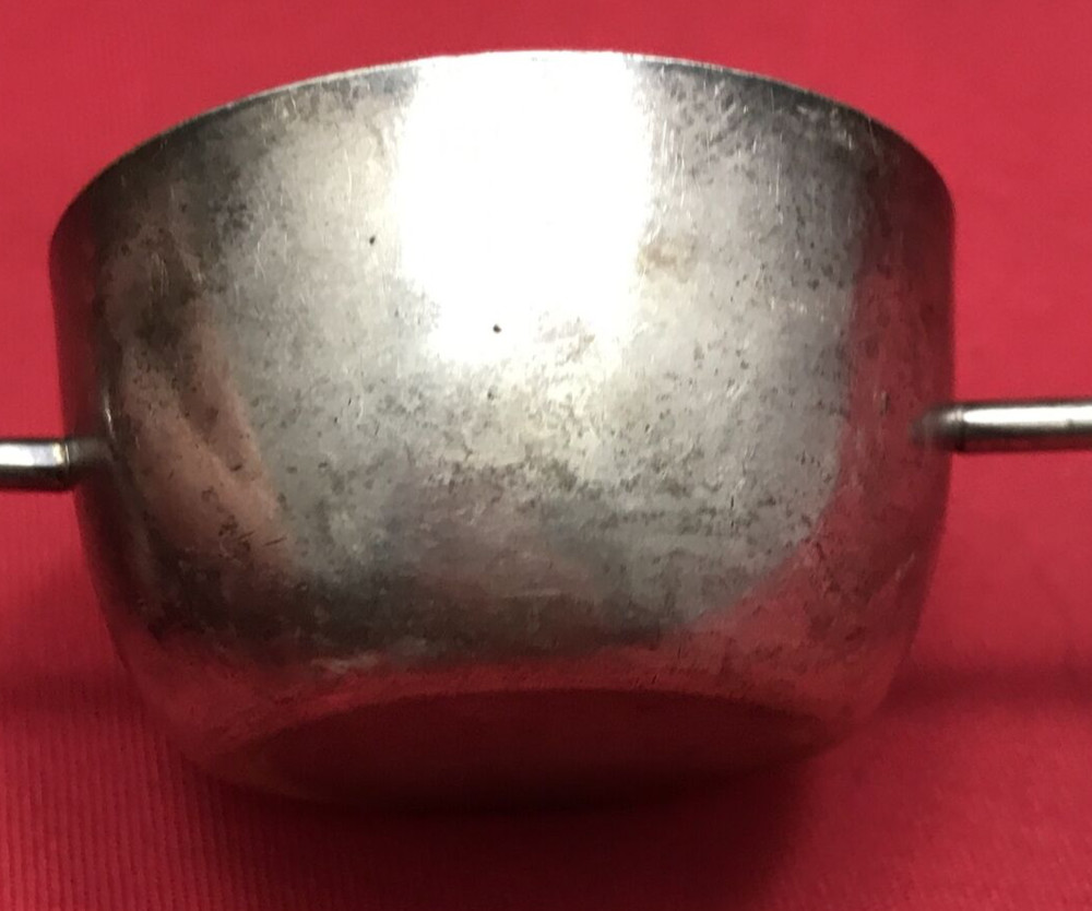 Silverplated Rollover Jigger Pigtail Handle "W" mark